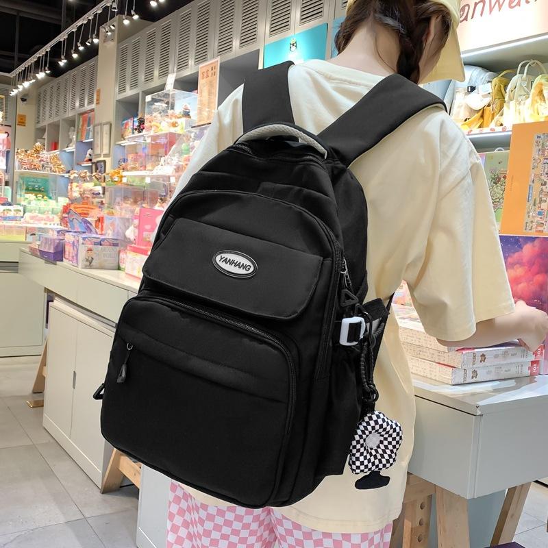 School bag female college student high school vintage sense large capacity campus backpack computer bag student backpack
School bag female college student high school vintage sense large capacity campus backpack computer bag student backpack
