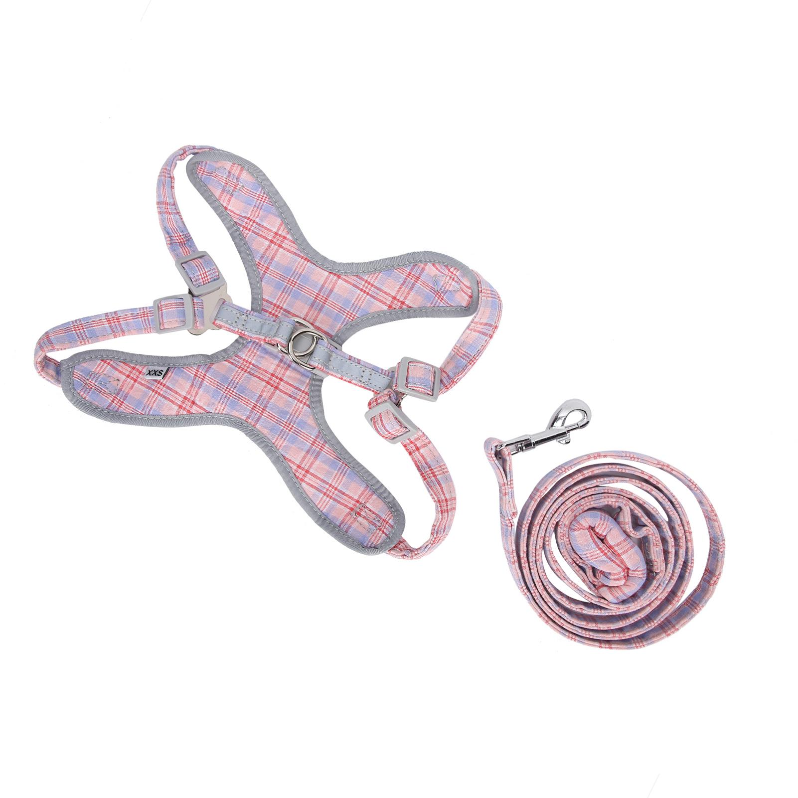 Dog Harness Leash Set Pet Reflective Training Vest Adjustable Chest Collar Strap Traction XXS
Dog Harness Leash Set Pet Reflective Training Vest Adjustable Chest Collar Strap Traction XXS