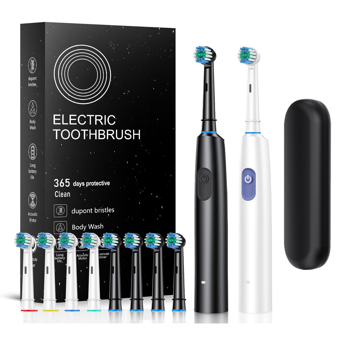 5-Speed Rotating Smart Electric Toothbrush with Soft Bristles and Waterproof Metal Shaft Pink + 4 Brush Heads
5-Speed Rotating Smart Electric Toothbrush with Soft Bristles and Waterproof Metal Shaft Pink + 4 Brush Heads