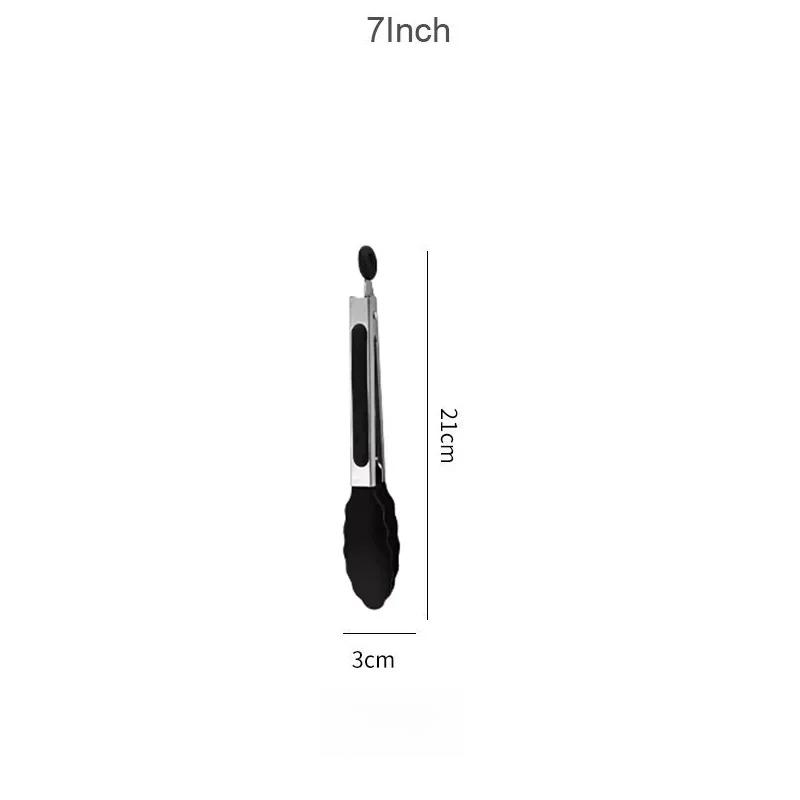 9 and 12 Inch Silicone Head Stainless Steel Bread and Salad Tongs Set Classic Novel Design for Everyday Dining for Restaurants
9 and 12 Inch Silicone Head Stainless Steel Bread and Salad Tongs Set Classic Novel Design for Everyday Dining for Restaurants