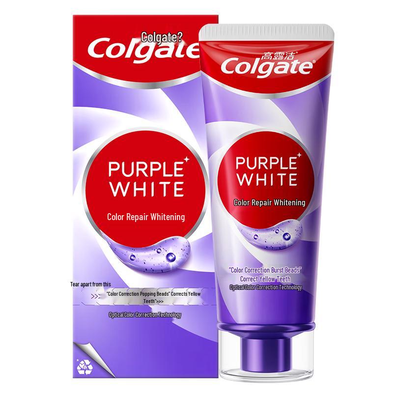 Colgate Color Correcting Whitening Toothpaste
Colgate Color Correcting Whitening Toothpaste