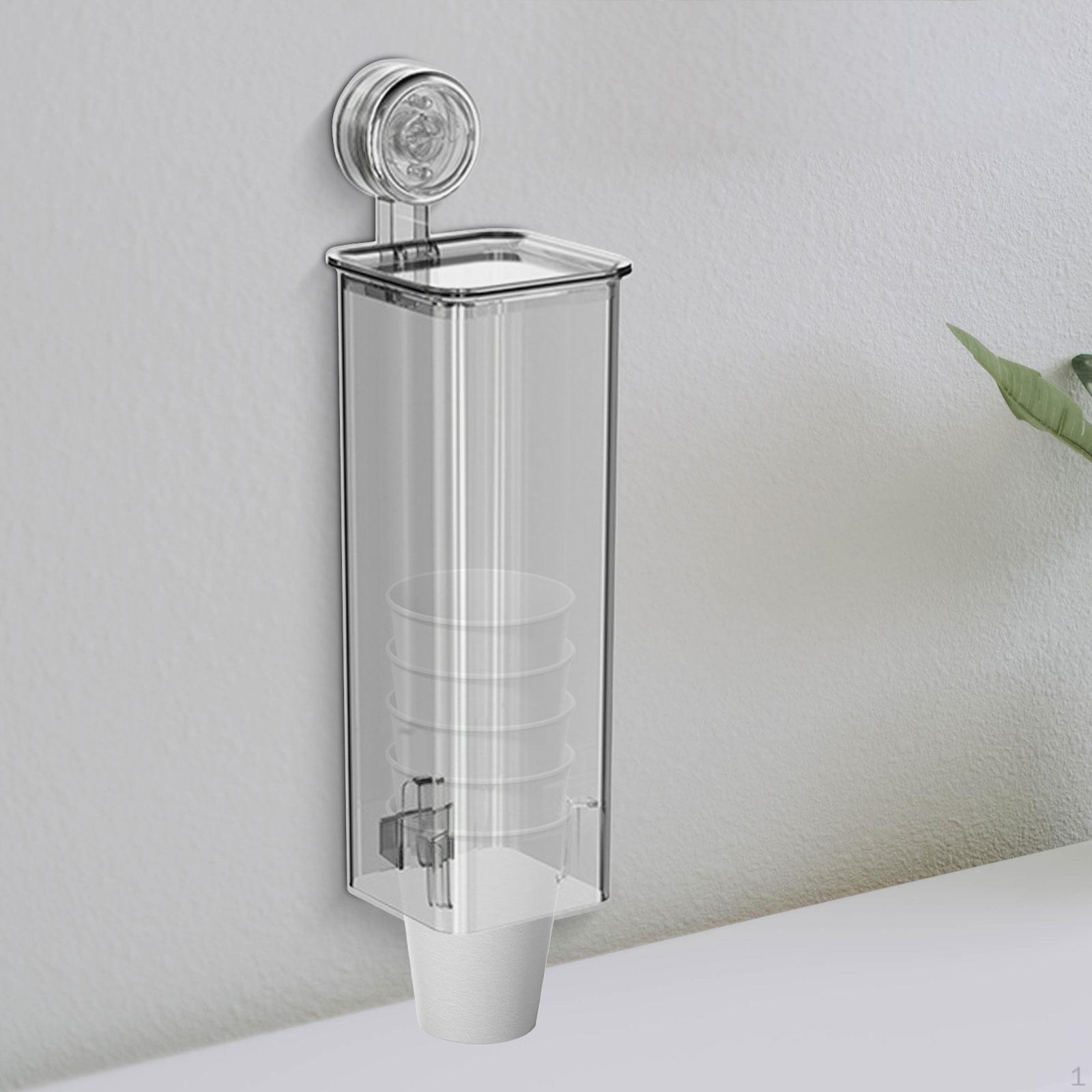 Диспенсер для стаканчиков, органайзер для бумаги, большая емкость, выдвижной держатель для воды, настенное крепление серый
Диспенсер для стаканчиков, органайзер для бумаги, большая емкость, выдвижной держатель для воды, настенное крепление серый