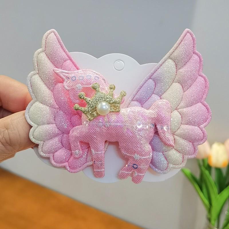 Заколка для волос «Крылья ангела» с единорогом, детские аксессуары для волос, заколка для волос с единорогом, боковая заколка, заколка на затылок
Заколка для волос «Крылья ангела» с единорогом, детские аксессуары для волос, заколка для волос с единорогом, боковая заколка, заколка на затылок