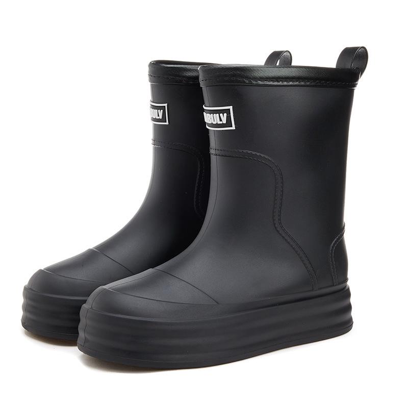 Стильные женские резиновые сапоги до середины икры на толстой подошве со шнурком и теплым, износостойким дизайном 36/37
Стильные женские резиновые сапоги до середины икры на толстой подошве со шнурком и теплым, износостойким дизайном 36/37