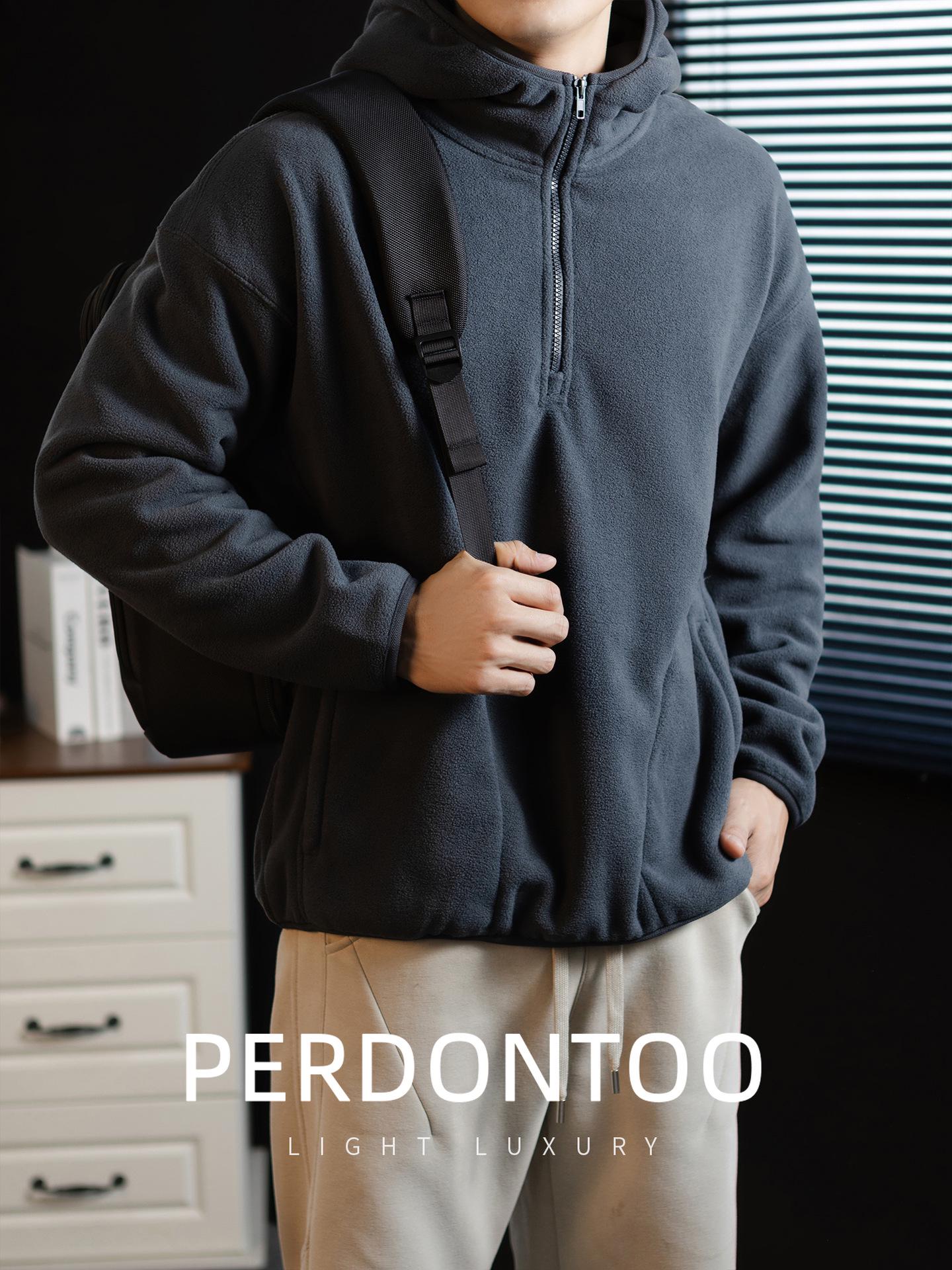 City Commute Men s Plush Half-Zip Fleece Hoodie - Thick, Warm, Solid Color L темно-сірий колір
City Commute Men s Plush Half-Zip Fleece Hoodie - Thick, Warm, Solid Color L темно-сірий колір