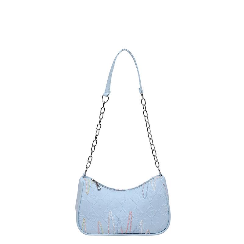 New Fashion Chain Crossbody Bag Women s Niche Design Embroidered Underarm Bag Versatile Commuter Shoulder Bag синій
New Fashion Chain Crossbody Bag Women s Niche Design Embroidered Underarm Bag Versatile Commuter Shoulder Bag синій