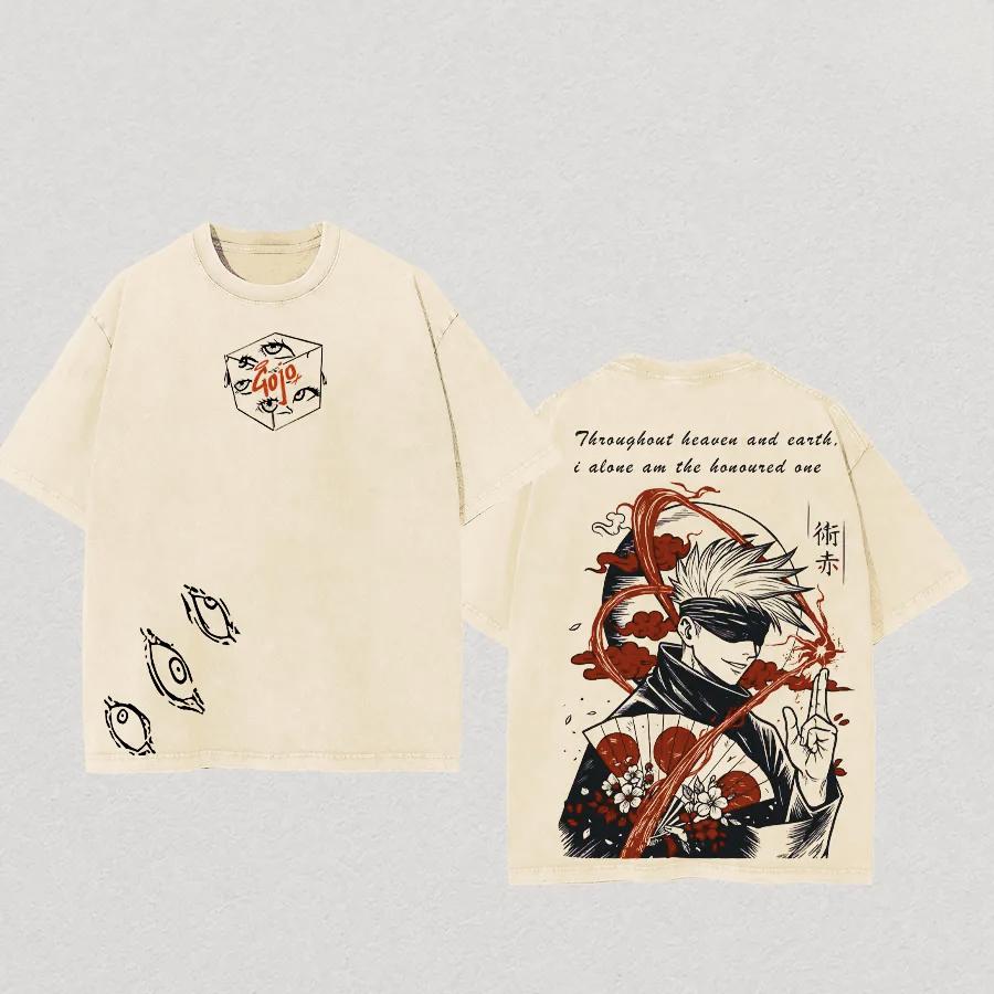 Gojo Satoru Jujutsu Kaisen Tshirt Anime Washed Gothic Yk T Shirt Summer Short Sleeve High Quality Cotton Tee Tops Men Clothing S
Gojo Satoru Jujutsu Kaisen Tshirt Anime Washed Gothic Yk T Shirt Summer Short Sleeve High Quality Cotton Tee Tops Men Clothing S