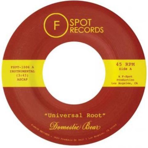 7inch Record DOMESTIC BEAR - Universal Roots / Topher Knights FSPT1006 F-spot 2015 US Reggae, Ska & Dub
7inch Record DOMESTIC BEAR - Universal Roots / Topher Knights FSPT1006 F-spot 2015 US Reggae, Ska & Dub
