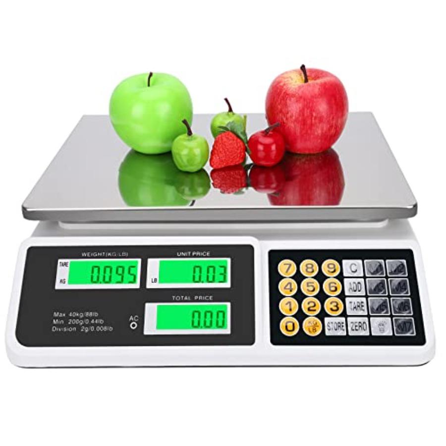 Price Computing Scale 88lb/40kg LCD Digital Commercial Price Scale with Stainless Steel PlatformProduce Scale Food Scale for Fa United States
Price Computing Scale 88lb/40kg LCD Digital Commercial Price Scale with Stainless Steel PlatformProduce Scale Food Scale for Fa United States