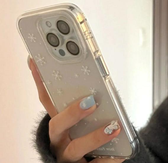 Transparent Glitter Snowflake Apple Phone Case - Compatible with 17 Pro Max & 15/14/12 Models, Soft, Cute Style iPhone 12 Pro
Transparent Glitter Snowflake Apple Phone Case - Compatible with 17 Pro Max & 15/14/12 Models, Soft, Cute Style iPhone 12 Pro