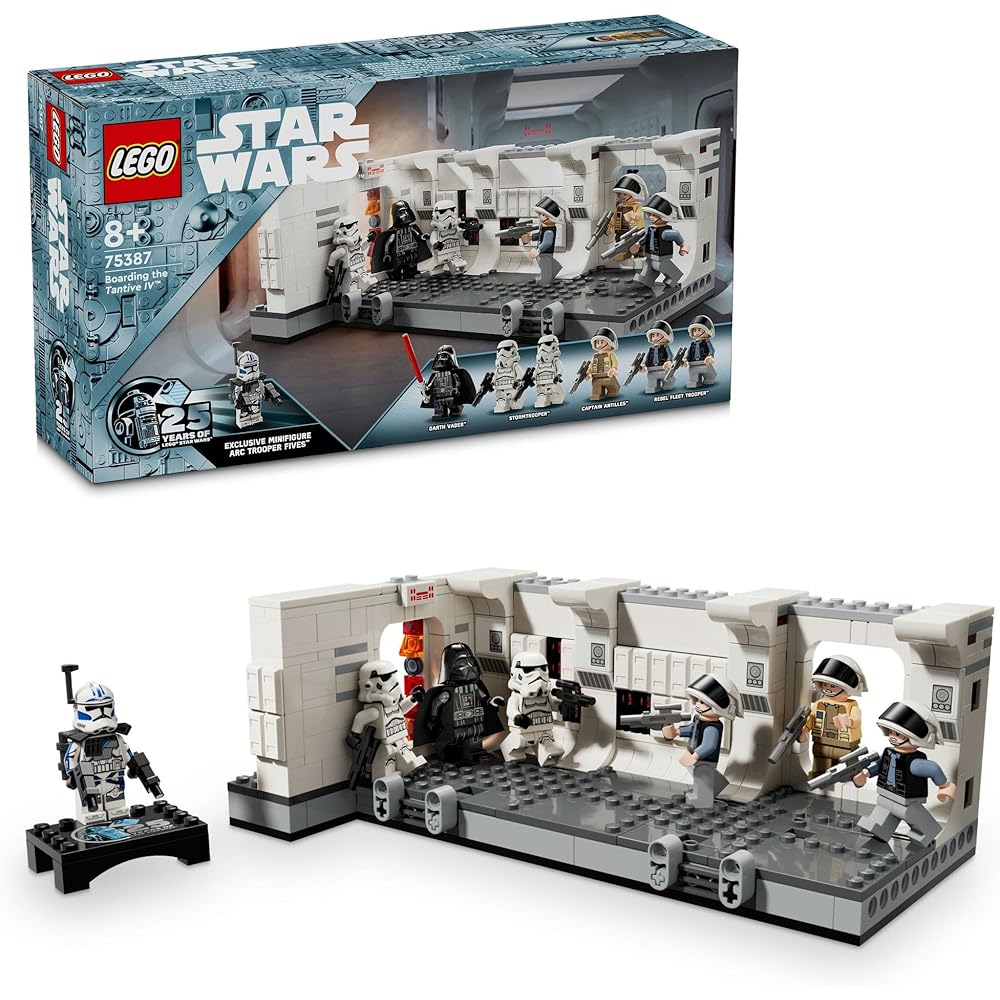 LEGO Star Wars Tantive IV Interior Building Set Toy for Kids Ages 8-10 Space Theme
LEGO Star Wars Tantive IV Interior Building Set Toy for Kids Ages 8-10 Space Theme