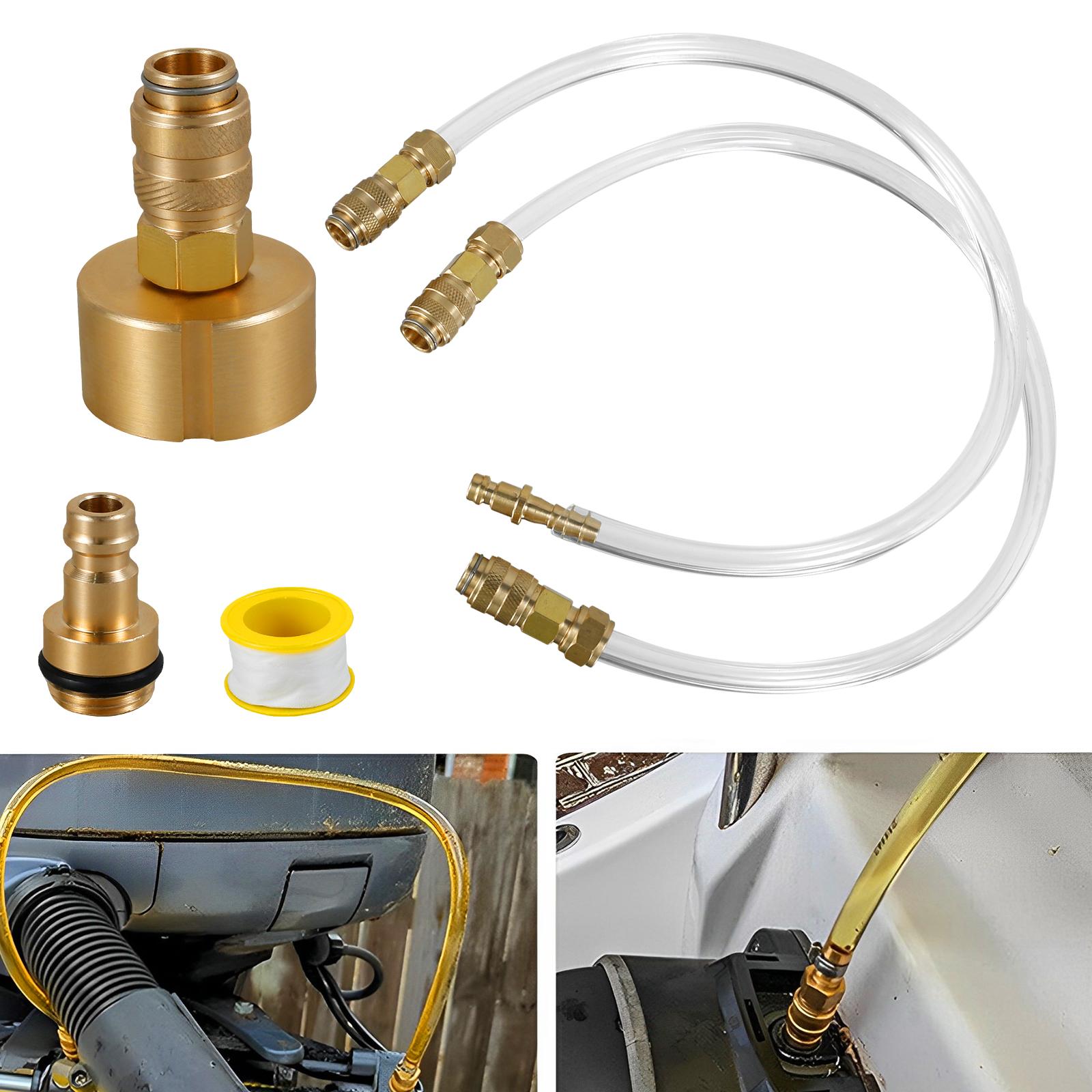 2Pcs Hydraulic Steering Bleed Kit Leak Free Hydraulic Steering Filler Bleed Kit Rustproof Metal for Most Inboard/Outboard
2Pcs Hydraulic Steering Bleed Kit Leak Free Hydraulic Steering Filler Bleed Kit Rustproof Metal for Most Inboard/Outboard