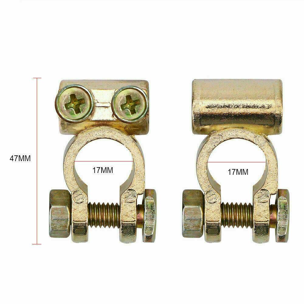 2/4Pcs 12V Battery Terminal Screw Type Connector Brass Aluminium Leisure Clamps For Van Caravan Motorhome чорний
2/4Pcs 12V Battery Terminal Screw Type Connector Brass Aluminium Leisure Clamps For Van Caravan Motorhome чорний