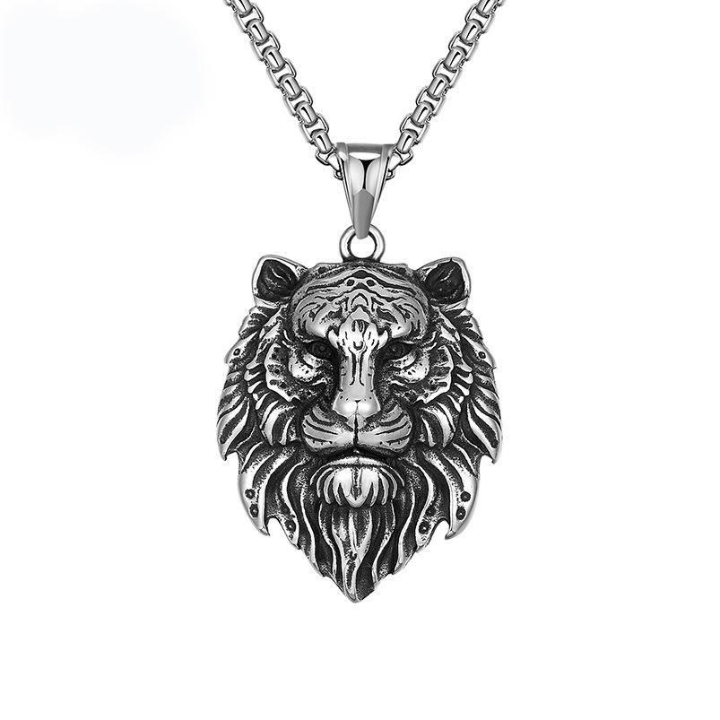 New domineering male lion s head men s titanium steel stainless steel hip male pendant hip hop wearing necklace
New domineering male lion s head men s titanium steel stainless steel hip male pendant hip hop wearing necklace