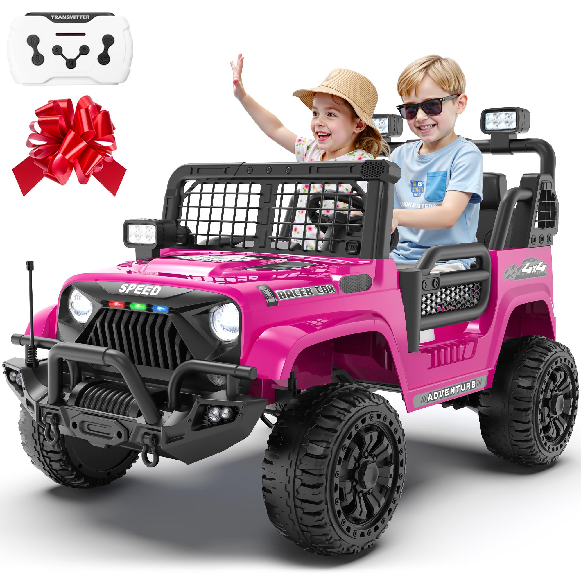 Детский 2-местный квадроцикл 24В с пультом дистанционного управления - Мощный внедорожник 4x4, Родительский контроль, Пружинная подвеска, Вездеход арбуз красный
Детский 2-местный квадроцикл 24В с пультом дистанционного управления - Мощный внедорожник 4x4, Родительский контроль, Пружинная подвеска, Вездеход арбуз красный