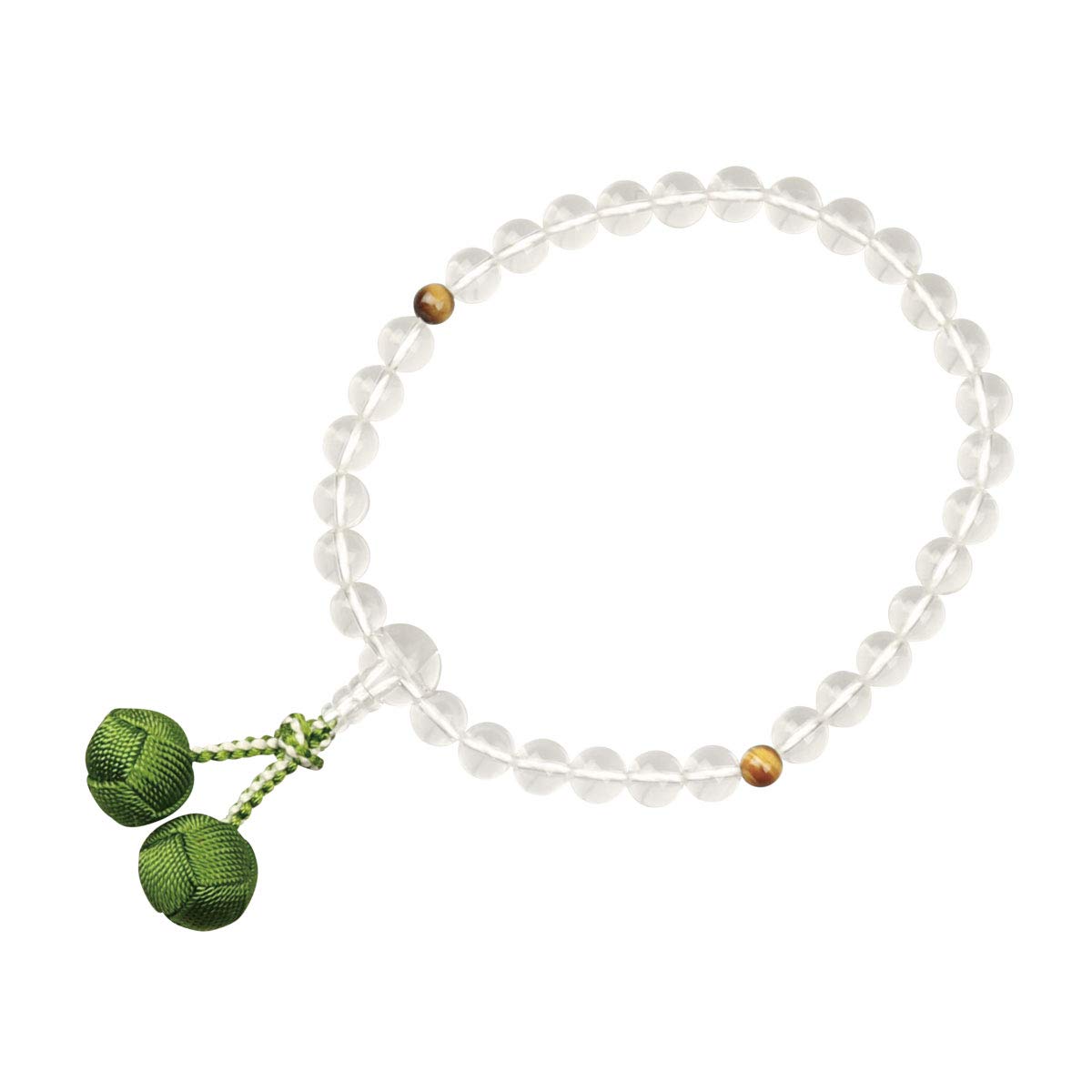 Женские четки для молитвы одной рукой, в неформальном стиле, 8 мм из настоящего кристалла с камнем тигровый глаз и кисточкой Рикю Бонтен (Светло-зеленый)
Женские четки для молитвы одной рукой, в неформальном стиле, 8 мм из настоящего кристалла с камнем тигровый глаз и кисточкой Рикю Бонтен (Светло-зеленый)