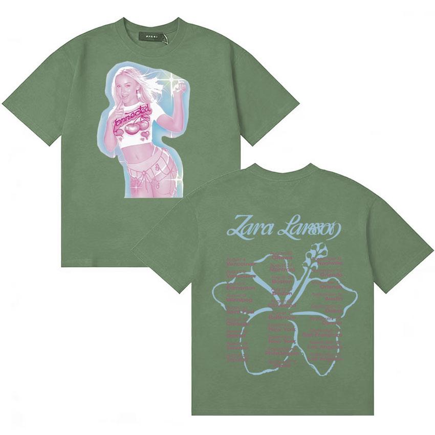 Fashion Style Singer Zara Larsson 2026 TShirt Summer Oversized Streetwear Loose Tshirt Unisexs Women Casual Round Neck Comfort Tee 4XL
Fashion Style Singer Zara Larsson 2026 TShirt Summer Oversized Streetwear Loose Tshirt Unisexs Women Casual Round Neck Comfort Tee 4XL