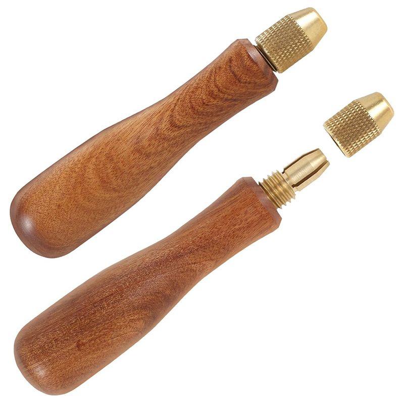 Aug. 2Pcs Wood File Handle Hand Drill File Handle With Brass Collet Chuck Wooden Handle For Hand Drill File Handle
Aug. 2Pcs Wood File Handle Hand Drill File Handle With Brass Collet Chuck Wooden Handle For Hand Drill File Handle