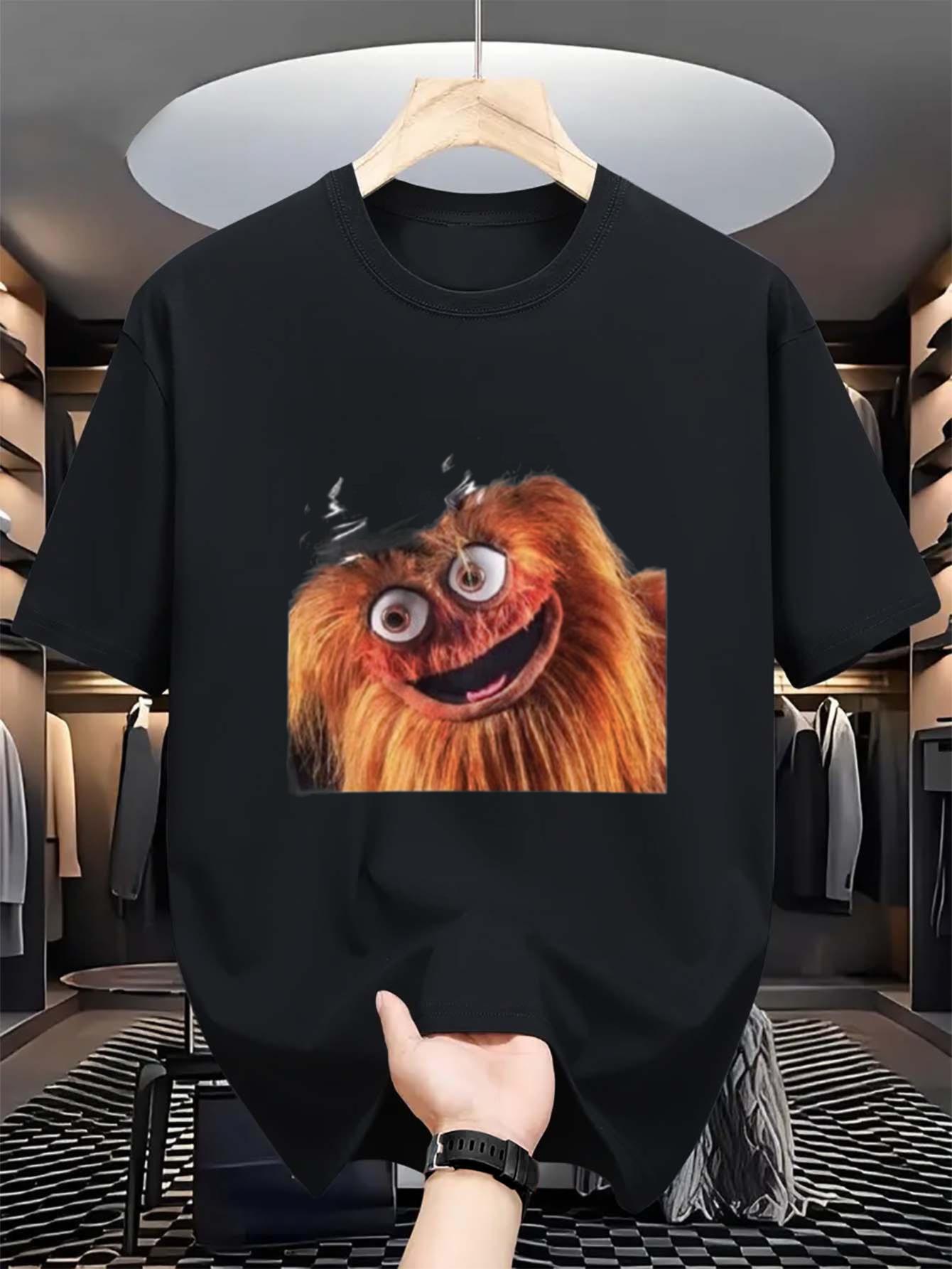 Men s Gritty Flyers Mascot Philadelphia Sports T-Shirt - Black with Iconic Green Eyes & Gritty Face Design XXL
Men s Gritty Flyers Mascot Philadelphia Sports T-Shirt - Black with Iconic Green Eyes & Gritty Face Design XXL