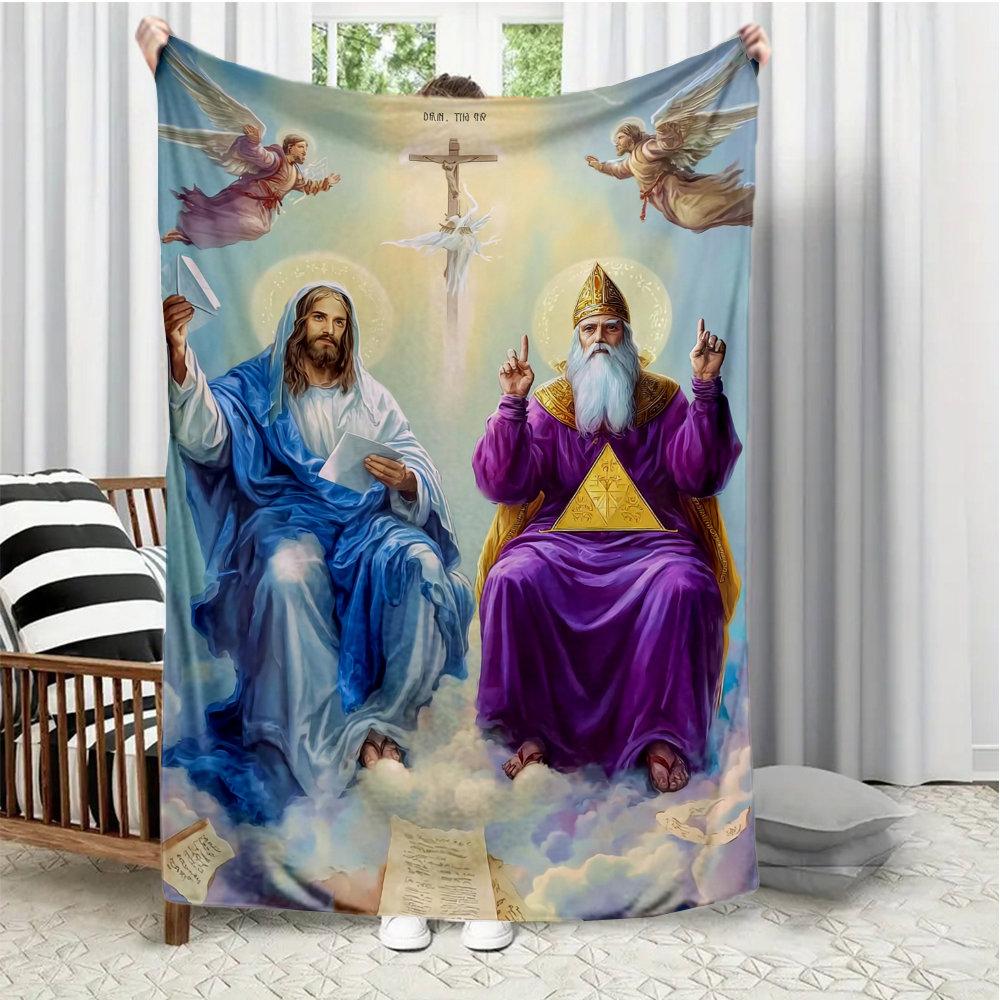 Christianity themed on Jesus Christ Flannel printed blanket suitable for all seasons suitable for living room office sofa travel 75x100cm (30x40inch)
Christianity themed on Jesus Christ Flannel printed blanket suitable for all seasons suitable for living room office sofa travel 75x100cm (30x40inch)