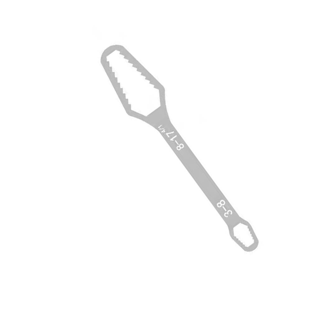 8~24mm Universal Torx Wrench Self-tightening Adjustable Glasses Wrench Board Double-head Torx Spanner Hand Tools for Factory S-Silvery,1pc
8~24mm Universal Torx Wrench Self-tightening Adjustable Glasses Wrench Board Double-head Torx Spanner Hand Tools for Factory S-Silvery,1pc