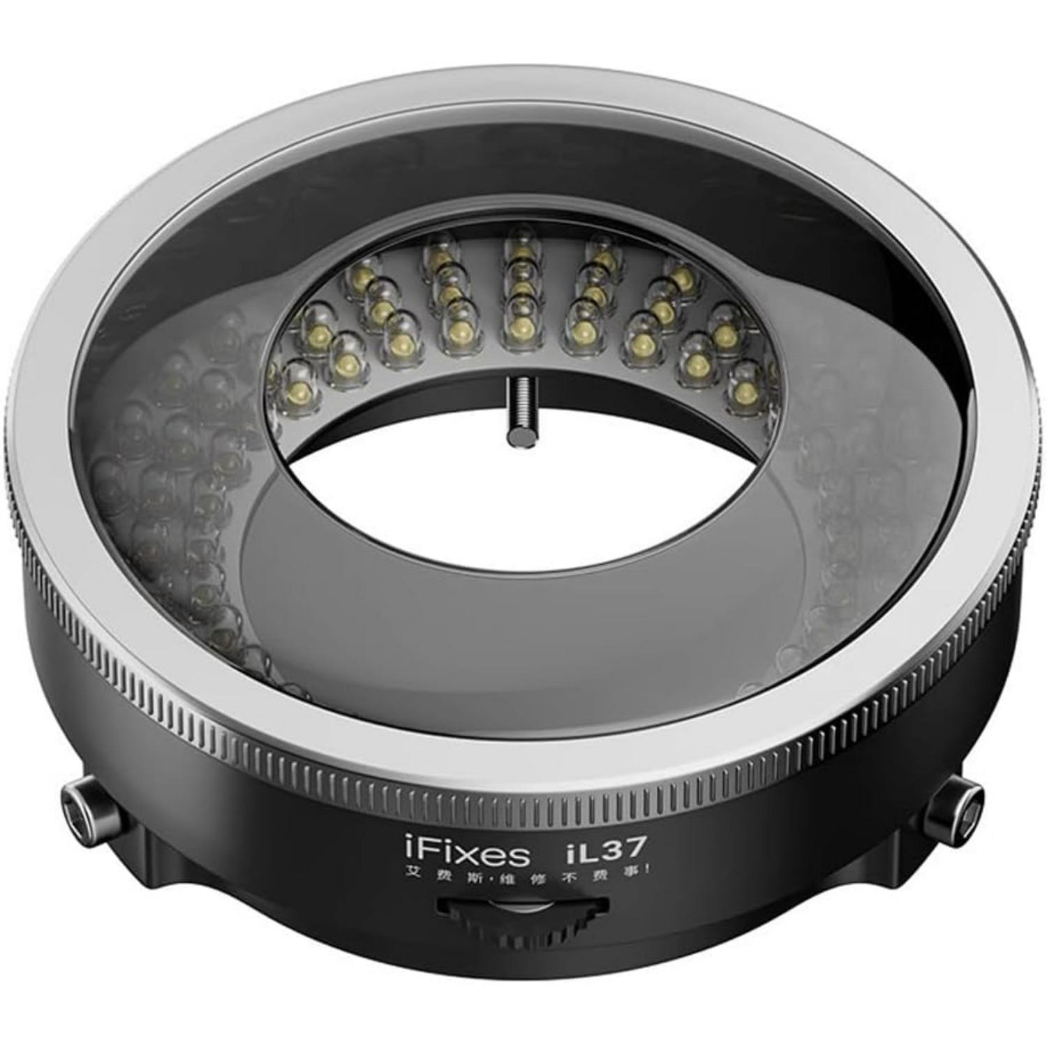 Microscope Polarized Optical System LED Illuminating Ring Light 96pcs LED Light Beads Microscope Glareproof Lights Source чорний
Microscope Polarized Optical System LED Illuminating Ring Light 96pcs LED Light Beads Microscope Glareproof Lights Source чорний