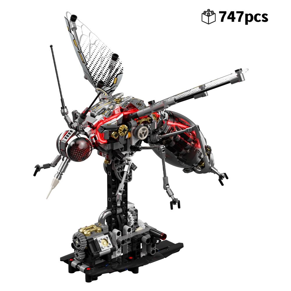 DIY Mechanical Mosquito Building Blocks STEM Toy Creative Animal Linkage Model MOC Assembly Toy Birthday Gift for Children 747pcs
DIY Mechanical Mosquito Building Blocks STEM Toy Creative Animal Linkage Model MOC Assembly Toy Birthday Gift for Children 747pcs
