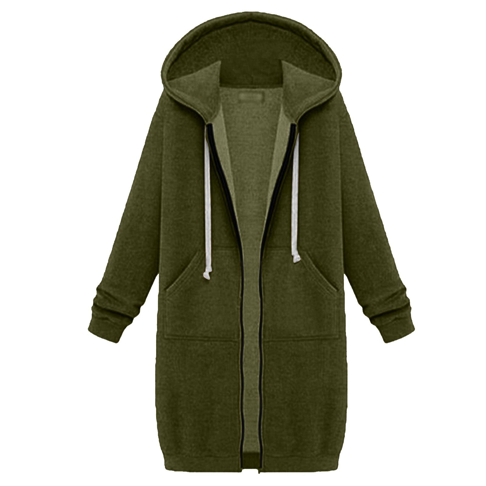 Женский свитшот удлиненный свободный с длинными рукавами и капюшоном с карманами L
Женский свитшот удлиненный свободный с длинными рукавами и капюшоном с карманами L