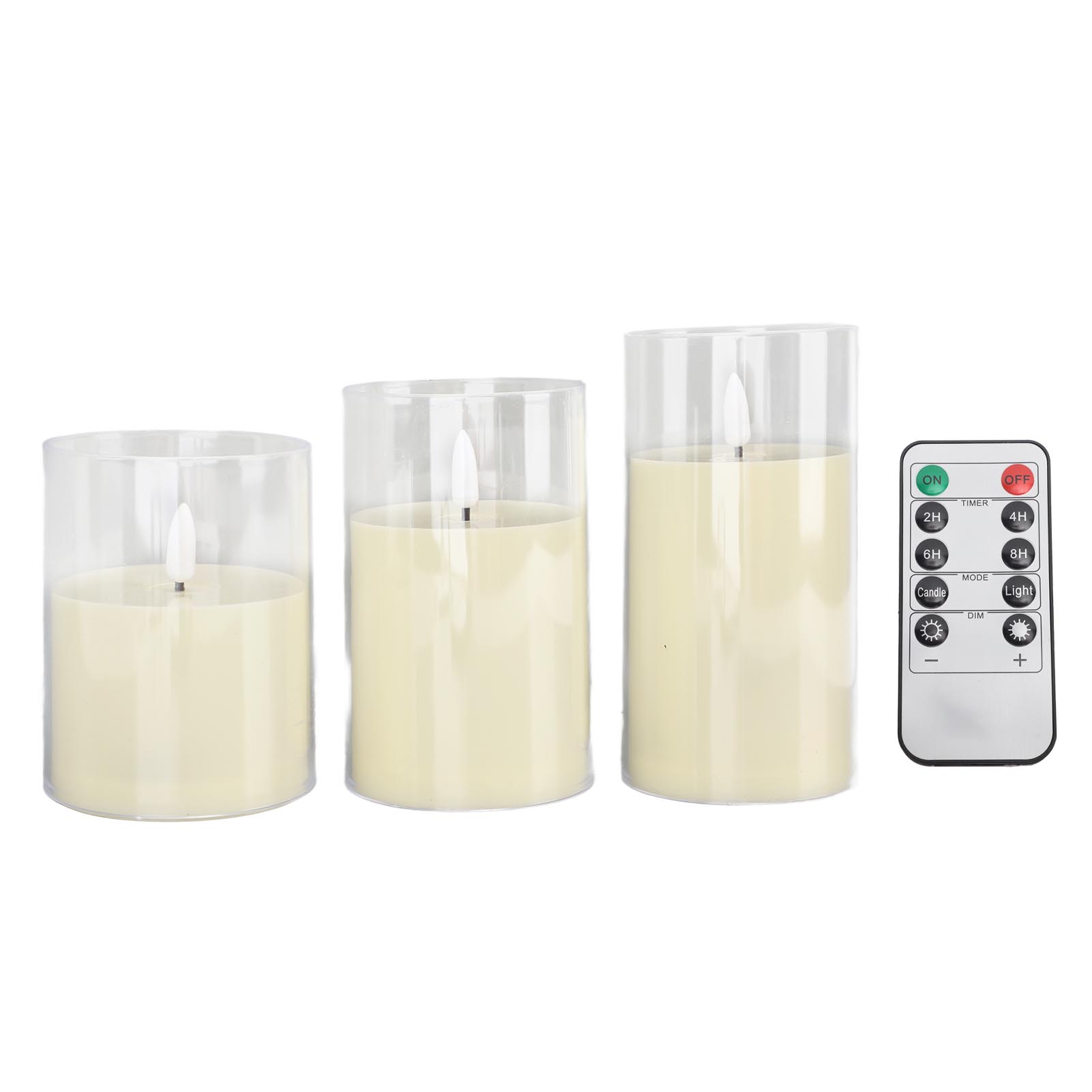 Clear Battery Operated Flameless LED Candles With Remote Control Simulation Safe LED Pillar Candles Electric Fake Candle Pointed
Clear Battery Operated Flameless LED Candles With Remote Control Simulation Safe LED Pillar Candles Electric Fake Candle Pointed