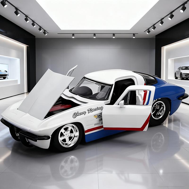 JADA 1:24 CORVETTE STINGRAY 1963 Alloy Car Diecasts & Toy Vehicles Car Model Miniature Scale Model Car For Children белый
JADA 1:24 CORVETTE STINGRAY 1963 Alloy Car Diecasts & Toy Vehicles Car Model Miniature Scale Model Car For Children белый