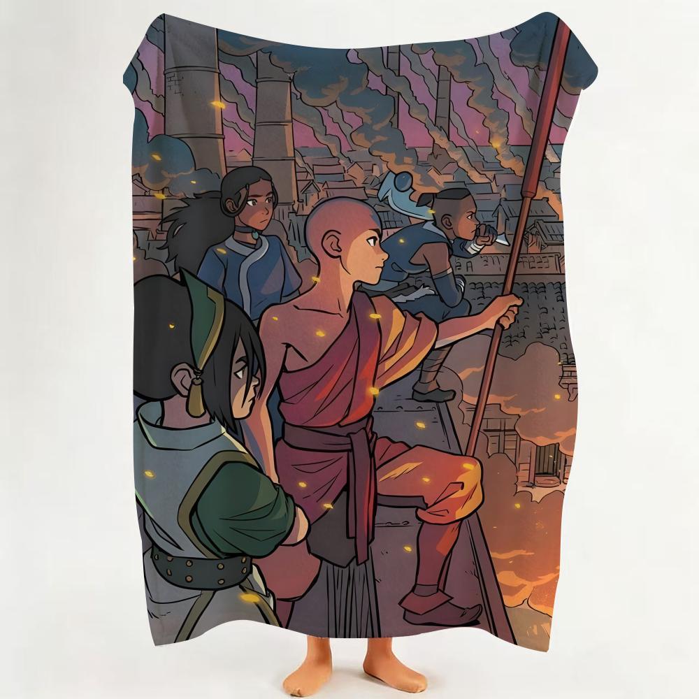 Comic A Avatar The Last A Airbender Throw Flannel Throw Blanket Suitable for Sofa Living Room Bedroom 75cmx90cm
Comic A Avatar The Last A Airbender Throw Flannel Throw Blanket Suitable for Sofa Living Room Bedroom 75cmx90cm