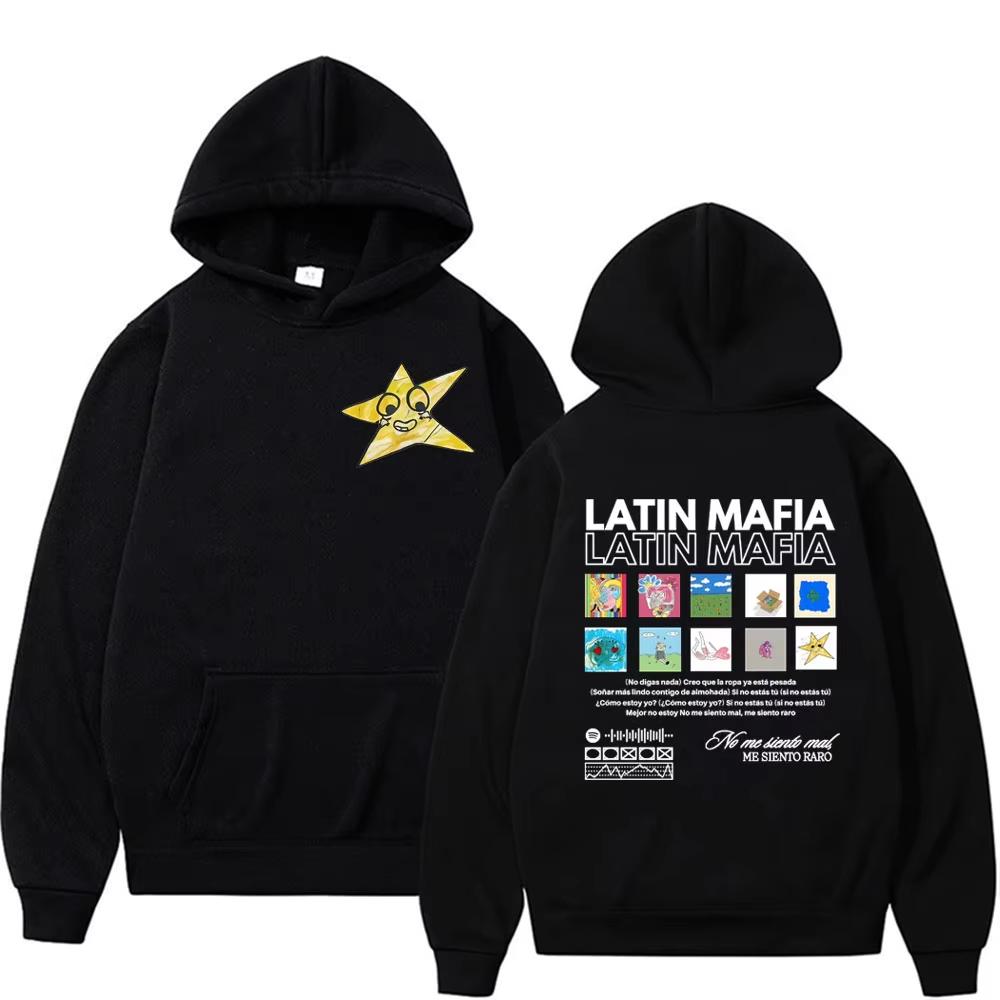 Rock Band Latin Mafia Album Cover Hoodie Men s Clothing Harajuku Retro Trend Hoodies Streetwear Sweatshirts S
Rock Band Latin Mafia Album Cover Hoodie Men s Clothing Harajuku Retro Trend Hoodies Streetwear Sweatshirts S