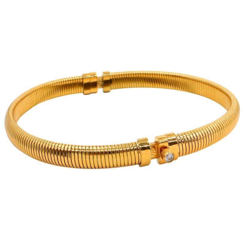 Gold-plated jewelry european and american bracelet, patchwork design choker, fashionable titanium steel jewelry
Gold-plated jewelry european and american bracelet, patchwork design choker, fashionable titanium steel jewelry