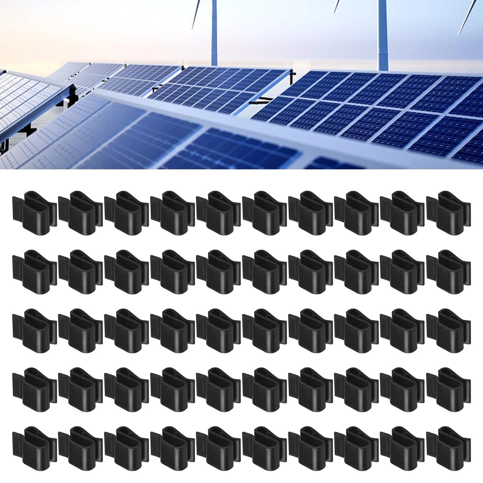 100pcs Photovoltaic Cable Clamp Solar Panel Wire Black Clips Trailer Wiring Frame Clamps Pv Module Management Plastic CHINA
100pcs Photovoltaic Cable Clamp Solar Panel Wire Black Clips Trailer Wiring Frame Clamps Pv Module Management Plastic CHINA