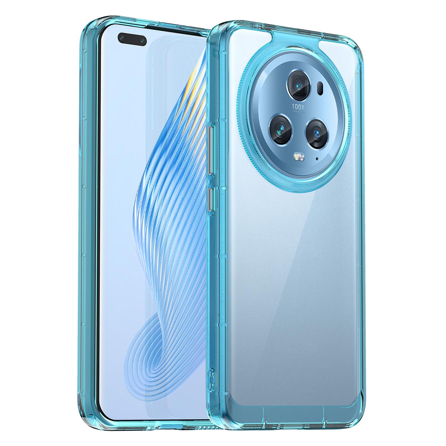 For Honor Magic5 Pro TPU+Acrylic Anti-scratch Phone Case Drop-proof Back Cover Transparent Blue
For Honor Magic5 Pro TPU+Acrylic Anti-scratch Phone Case Drop-proof Back Cover Transparent Blue