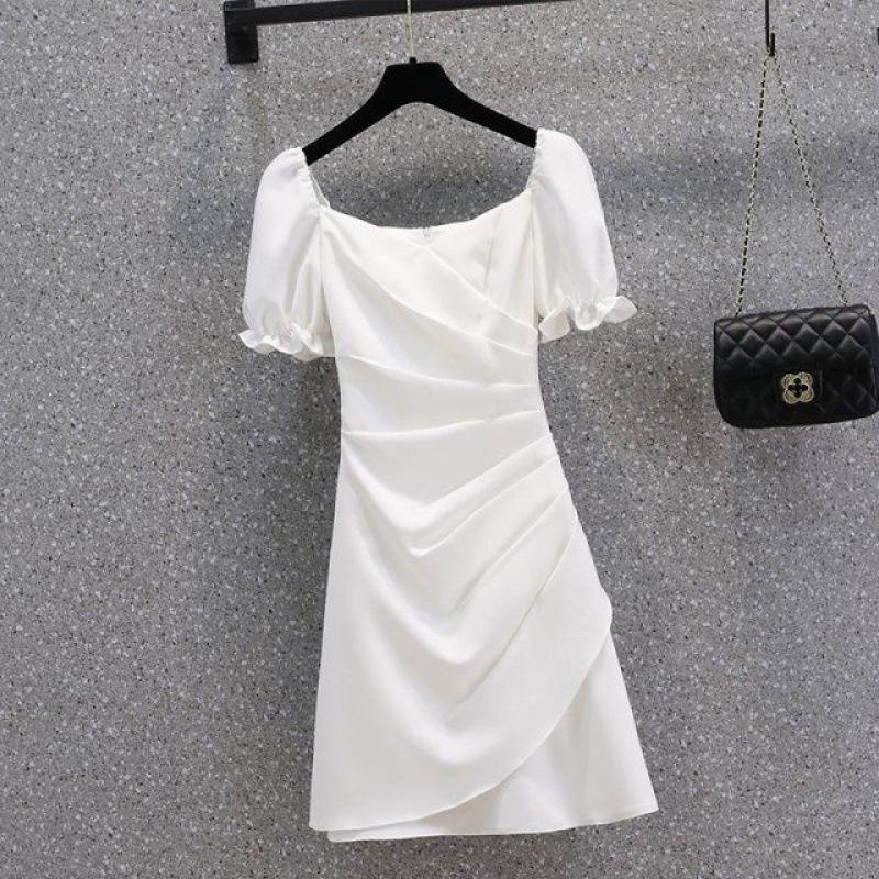 2026 Summer French Style Puff Sleeve Dress - Elegant Irregular Short Skirt for Women 2XL (recommended for 135-150 lbs) білий
2026 Summer French Style Puff Sleeve Dress - Elegant Irregular Short Skirt for Women 2XL (recommended for 135-150 lbs) білий