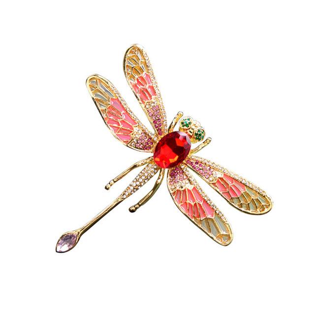 Корейские красочные инкрустированные стразами броши-стрекозы для женщин, роскошные дизайнерские модные металлические броши с животными, булавки, ювелирные изделия, подарки
Корейские красочные инкрустированные стразами броши-стрекозы для женщин, роскошные дизайнерские модные металлические броши с животными, булавки, ювелирные изделия, подарки