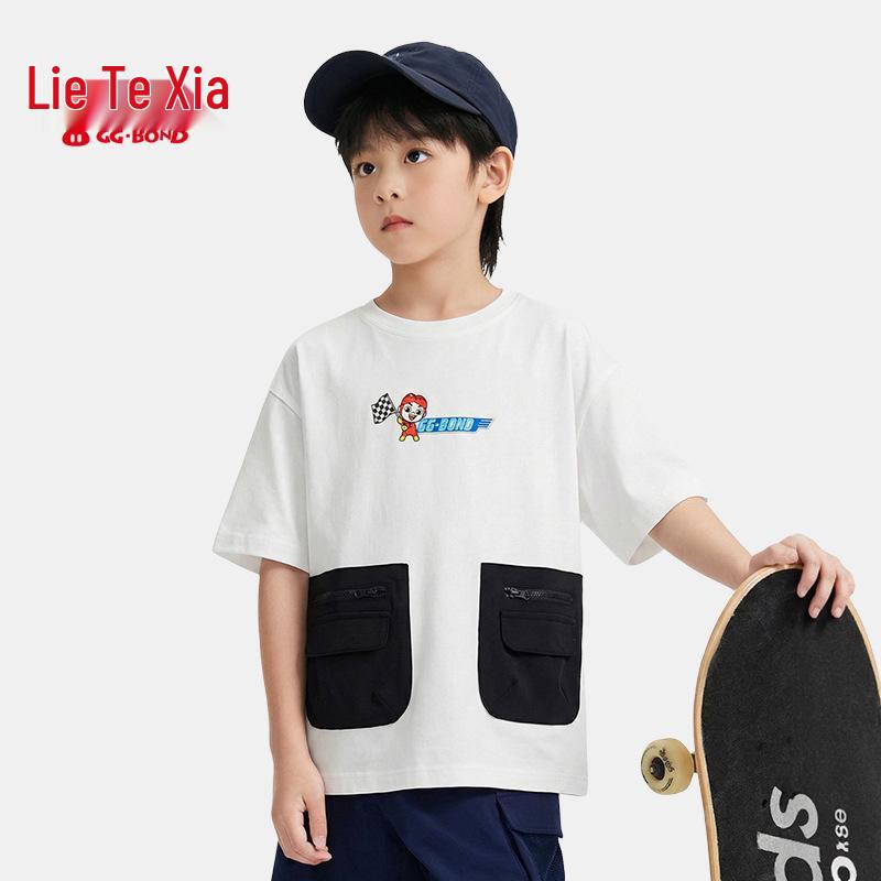 GGBOND 2026 Kids Piggy Man Short-Sleeve T-shirt with Round Neck & Double Pockets 150
GGBOND 2026 Kids Piggy Man Short-Sleeve T-shirt with Round Neck & Double Pockets 150