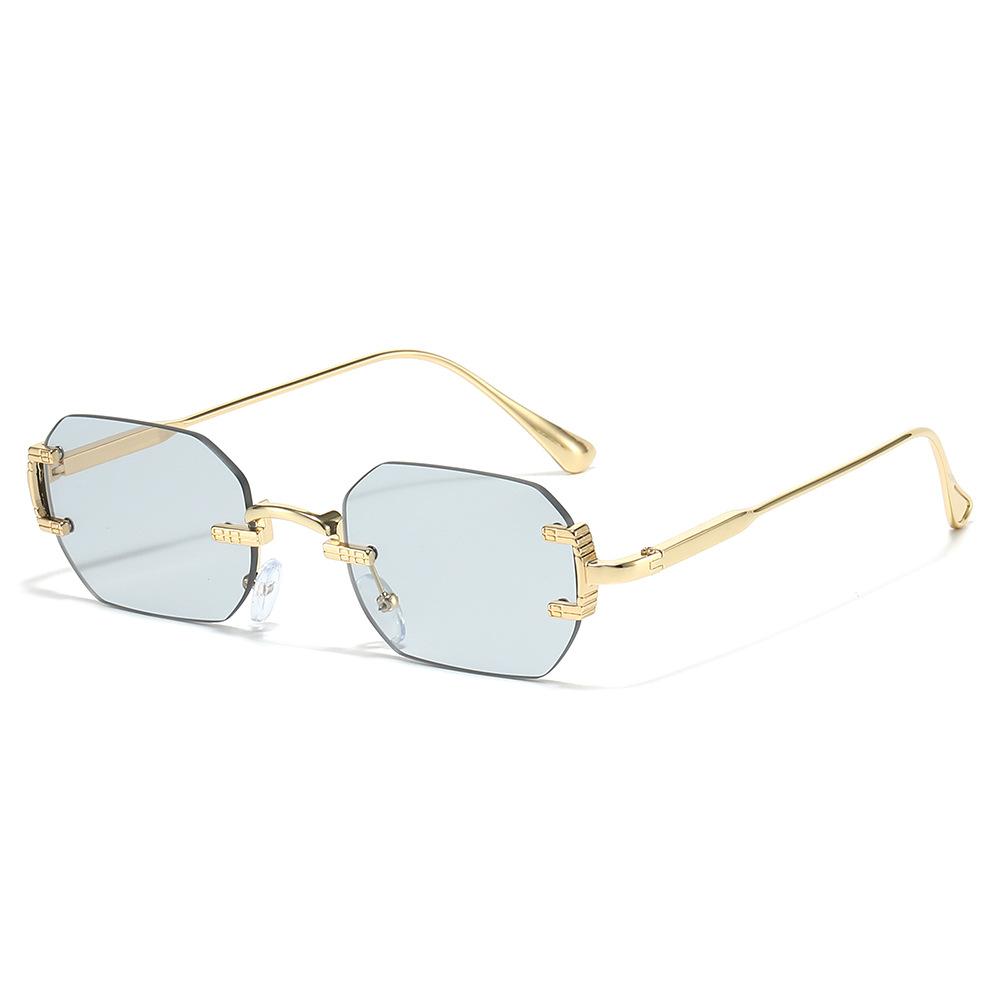 Vintage fashion high-end metal rimless sunglasses, suitable for men and women as daily casual accessories. Perfect for parties Golden серебряный
Vintage fashion high-end metal rimless sunglasses, suitable for men and women as daily casual accessories. Perfect for parties Golden серебряный