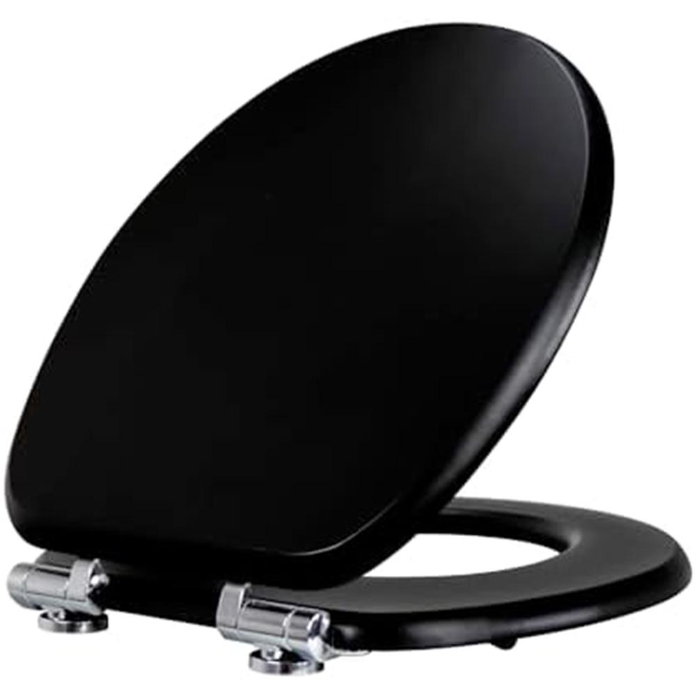 Сиденье для унитаза с петлями из цинкового сплава, бесшумное закрывание, быстросъемное, деревянное, УФ-покрытие, 18 см, универсальная крышка сиденья для унитаза с буфером
Сиденье для унитаза с петлями из цинкового сплава, бесшумное закрывание, быстросъемное, деревянное, УФ-покрытие, 18 см, универсальная крышка сиденья для унитаза с буфером