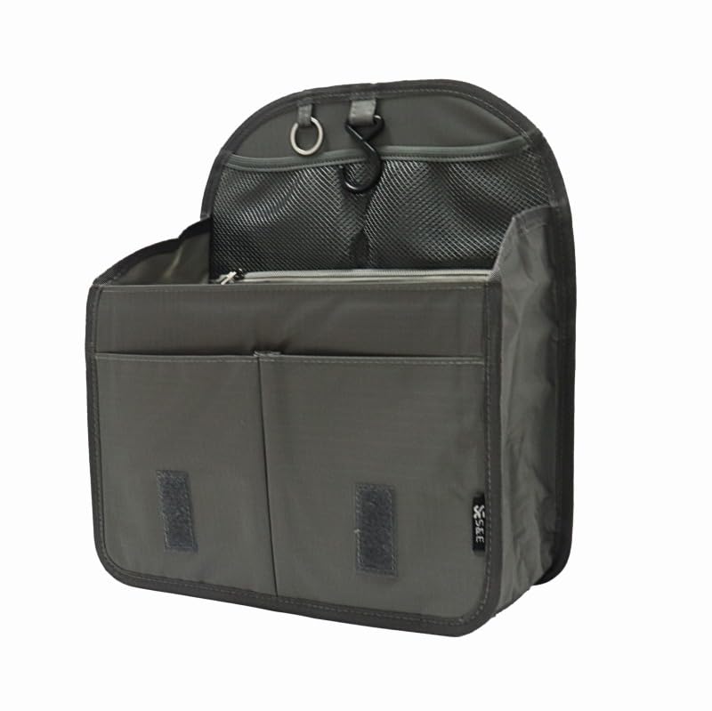 Lightweight, vertical, large-capacity bag-in-backpack with mesh pockets, travel pouch, and inner bag for organizing and storing your essentials. Fits
Lightweight, vertical, large-capacity bag-in-backpack with mesh pockets, travel pouch, and inner bag for organizing and storing your essentials. Fits