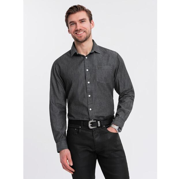 Рубашка джинсовая Ombre OM-SHDS-0181 EU L
Рубашка джинсовая Ombre OM-SHDS-0181 EU L