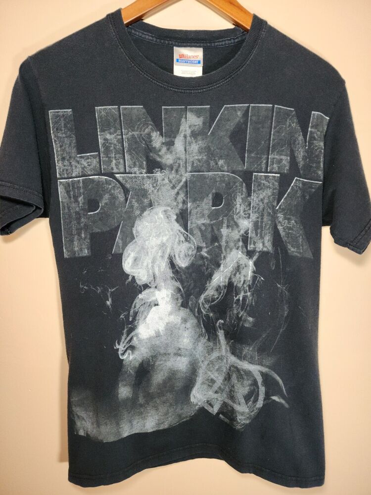 Черная дымчатая футболка унисекс Y2K Linkin Park 
Черная дымчатая футболка унисекс Y2K Linkin Park