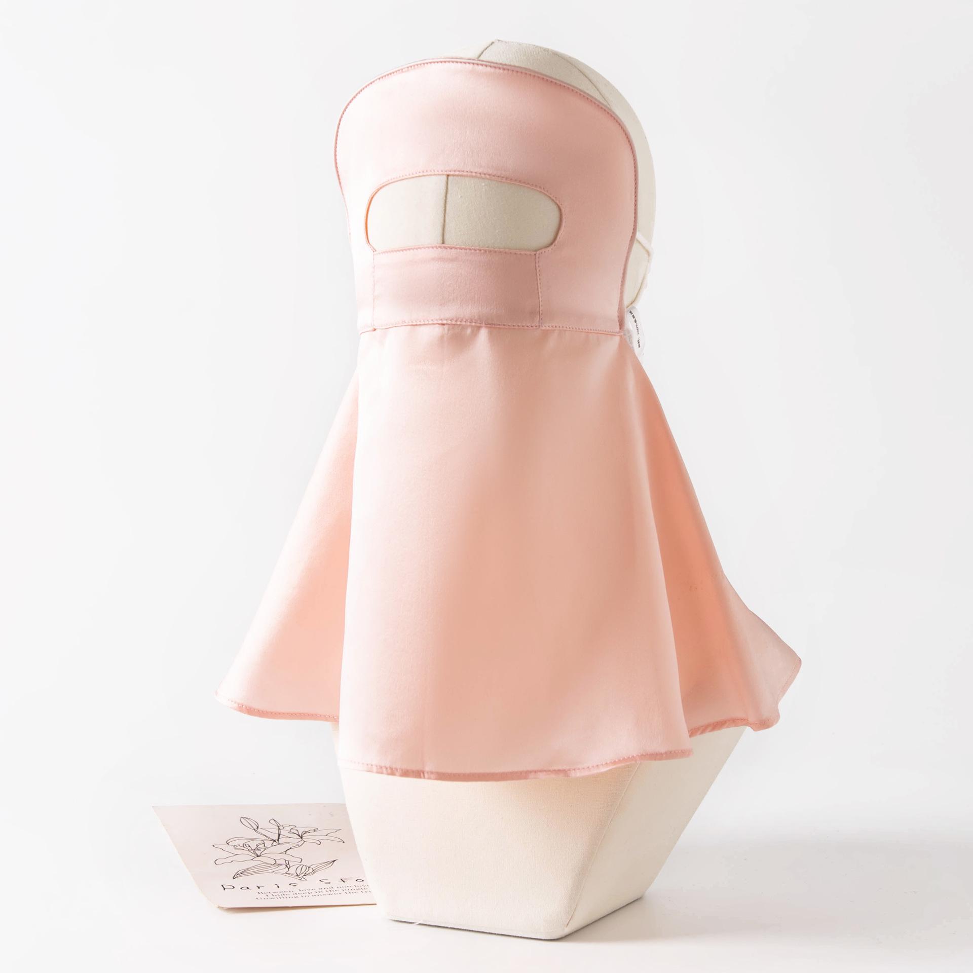 2025 Silk Sunscreen Facekini: Full Face & Neck UV Protection Mulberry Silk Mask One Size розовый
2025 Silk Sunscreen Facekini: Full Face & Neck UV Protection Mulberry Silk Mask One Size розовый