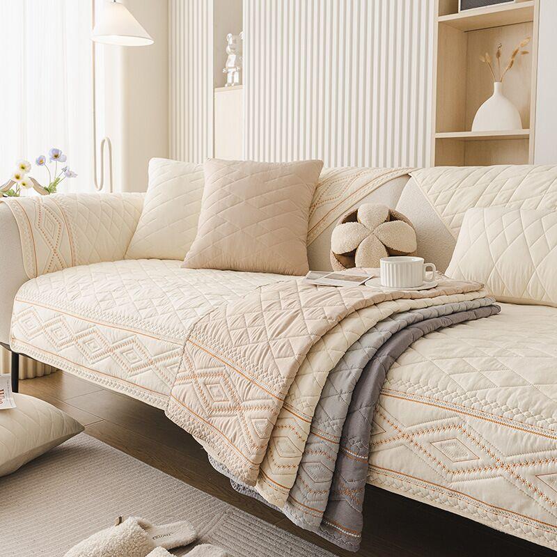 Washed Cotton Sofa Cushion All-season Universal Anti Slip Sofa Towel Cloth Anti Cat Scratching Furniture Protective Cover 70x70cm 1pc
Washed Cotton Sofa Cushion All-season Universal Anti Slip Sofa Towel Cloth Anti Cat Scratching Furniture Protective Cover 70x70cm 1pc