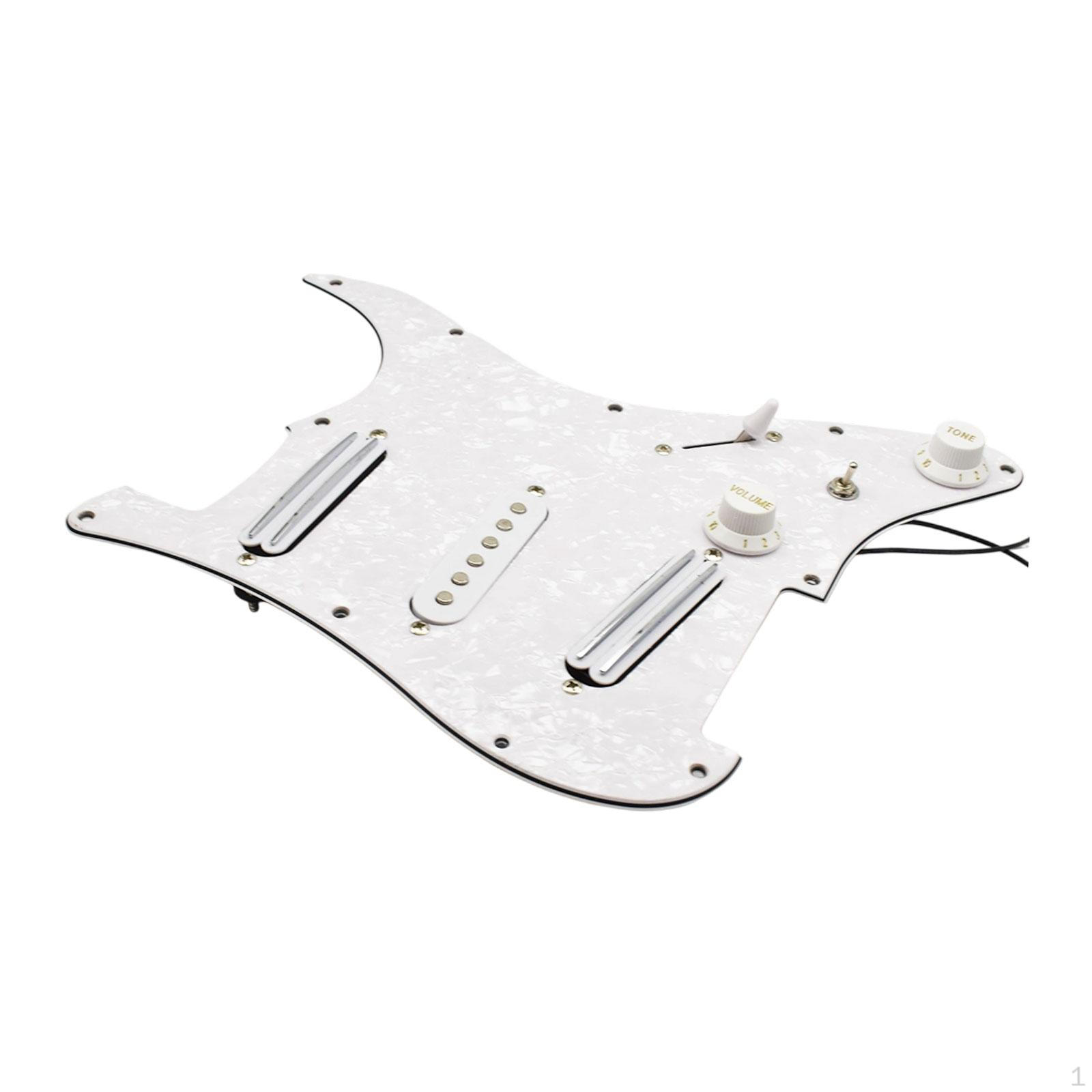 Накладка для электрогитары в сборе, предварительно распаянная, износостойкая, детали для музыкального инструмента, керамический переключатель белый
Накладка для электрогитары в сборе, предварительно распаянная, износостойкая, детали для музыкального инструмента, керамический переключатель белый