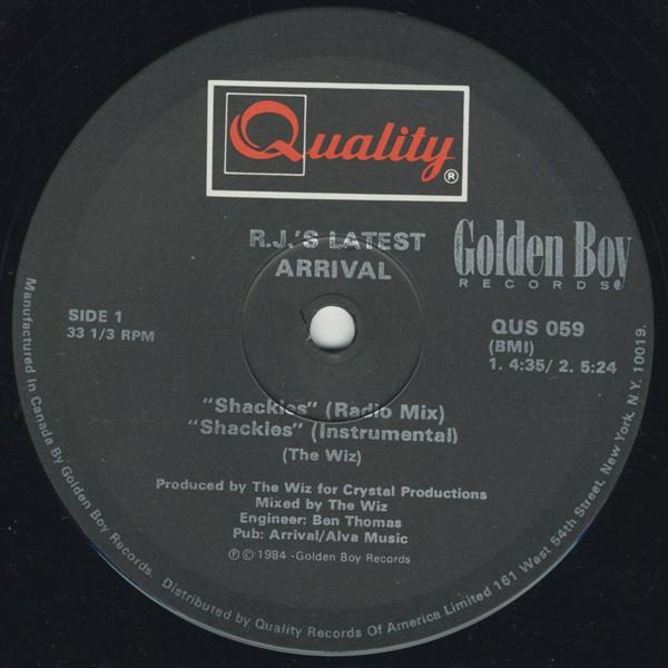 12-дюймовая пластинка R.J. S LATEST ARRIVAL - Shackles QUS059 Качество, Золотая 1984 США Танцевальная и Электронная Б/У
12-дюймовая пластинка R.J. S LATEST ARRIVAL - Shackles QUS059 Качество, Золотая 1984 США Танцевальная и Электронная Б/У