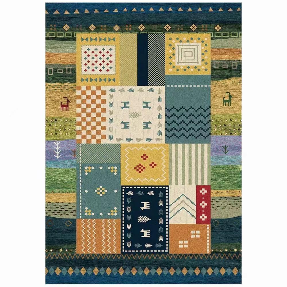 Medieval Modern French Vintage Rug, Living Room & Bedroom Floor Mat, Dopamine American Style Full Coverage Floor Mat 80X160CM (2.6X5.3FT
Medieval Modern French Vintage Rug, Living Room & Bedroom Floor Mat, Dopamine American Style Full Coverage Floor Mat 80X160CM (2.6X5.3FT