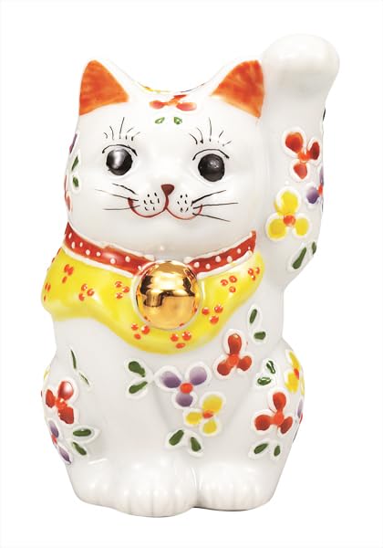 Фарфор Кутани Иватая размер манящая кошка с маленькими цветами 3.3 K9-1564
Фарфор Кутани Иватая размер манящая кошка с маленькими цветами 3.3 K9-1564