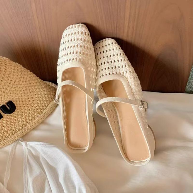 Sheepskin version~ heightened hollow bag head half slippers women s summer wear casual woven cool slippers beach sandals women s tide 40
Sheepskin version~ heightened hollow bag head half slippers women s summer wear casual woven cool slippers beach sandals women s tide 40